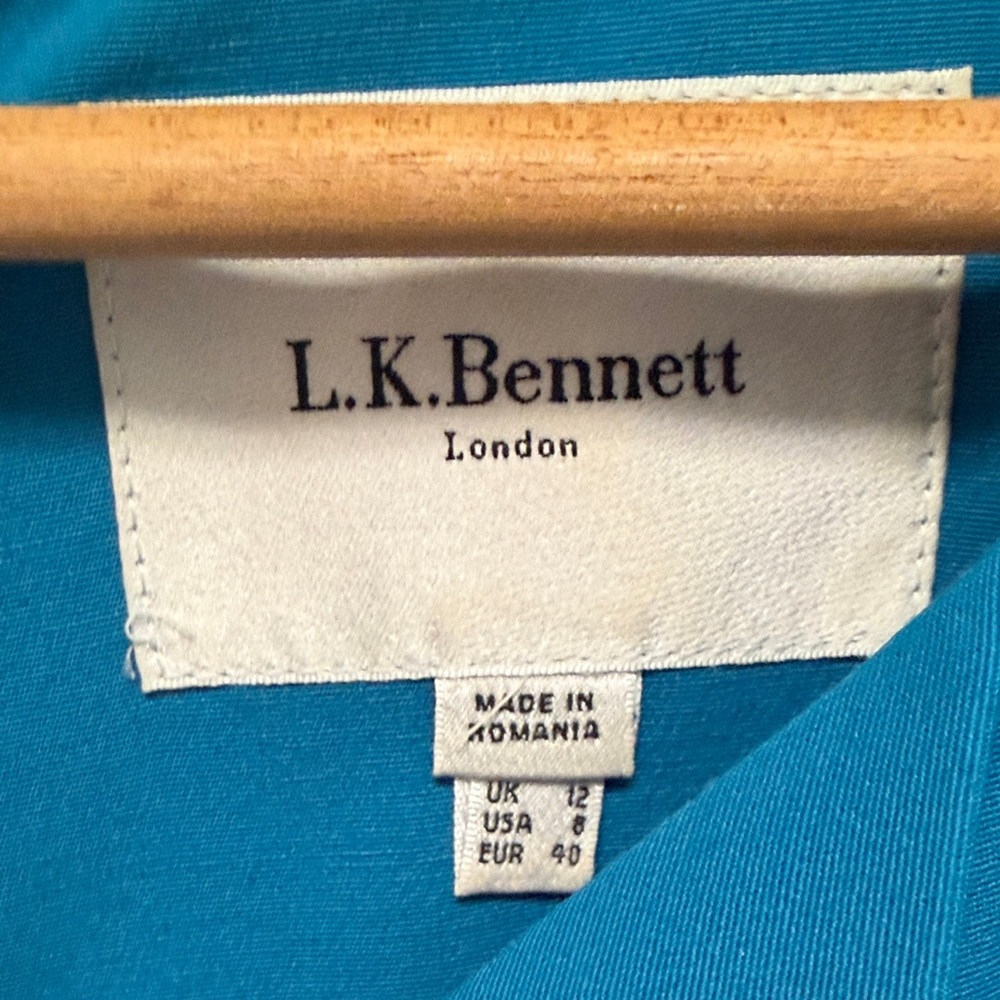 L.K Bennett Midi Dress Size 8 - Picture 2 of 10